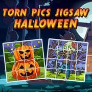 Photos Déchirées Jigsaw Halloween