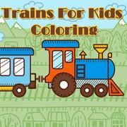 Trenes Para Colorear Para Niños