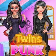 Zwillinge Punk-Mode