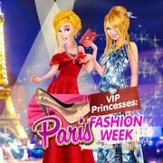 वीआईपी राजकुमारियों पेरिस फैशन सप्ताह