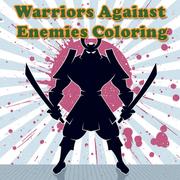 दुश्मनों के खिलाफ योद्धाओं रंग