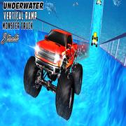 Wasser-Surfer Vertikale Rampe Monster Truck Spiel