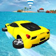 Wasser-Surfen Auto-Spiel