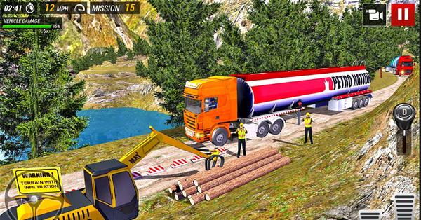 Oil Tanker Transporter Truck Simulator | Play Games 365 Free Online