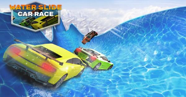 Water Slide Car Stunt Racing Game 3D | Play Games 365 Free Online